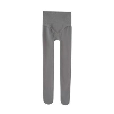 品彩透肤一体裤黑丝空姐灰