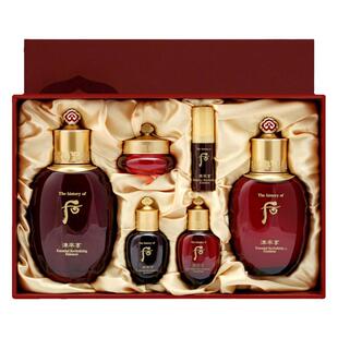 津率享套盒水乳套装抗皱滋润淡化细纹紧致肌肤送妈妈护肤品[备用]