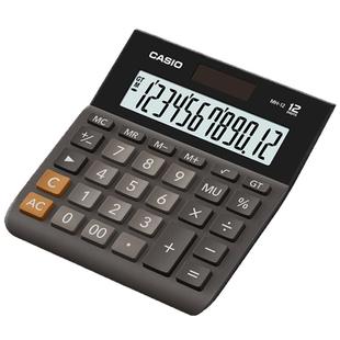 Casio/卡西欧 MH-12/DH-12/DH-14计算器办公文具用品财务用银行用人事用会计学生商务送礼太阳能计算机12位数