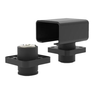 储能接线柱200A穿墙式端子螺丝紧固式两端M8内螺纹内螺孔接线端子