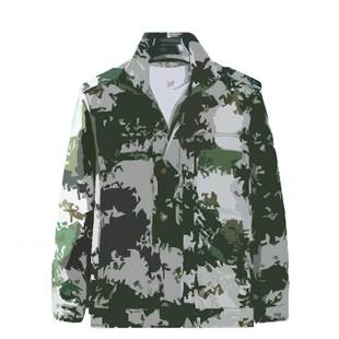 迷彩服套装男女夏季薄款军训服大学生校服耐磨工装劳保工作服套装