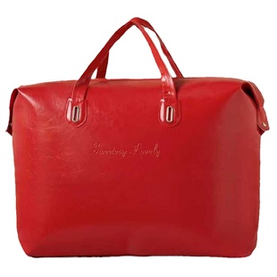 蚕丝被包装袋羽绒鹅绒被皮革手提袋被子高端皮包礼品袋拉链收纳袋