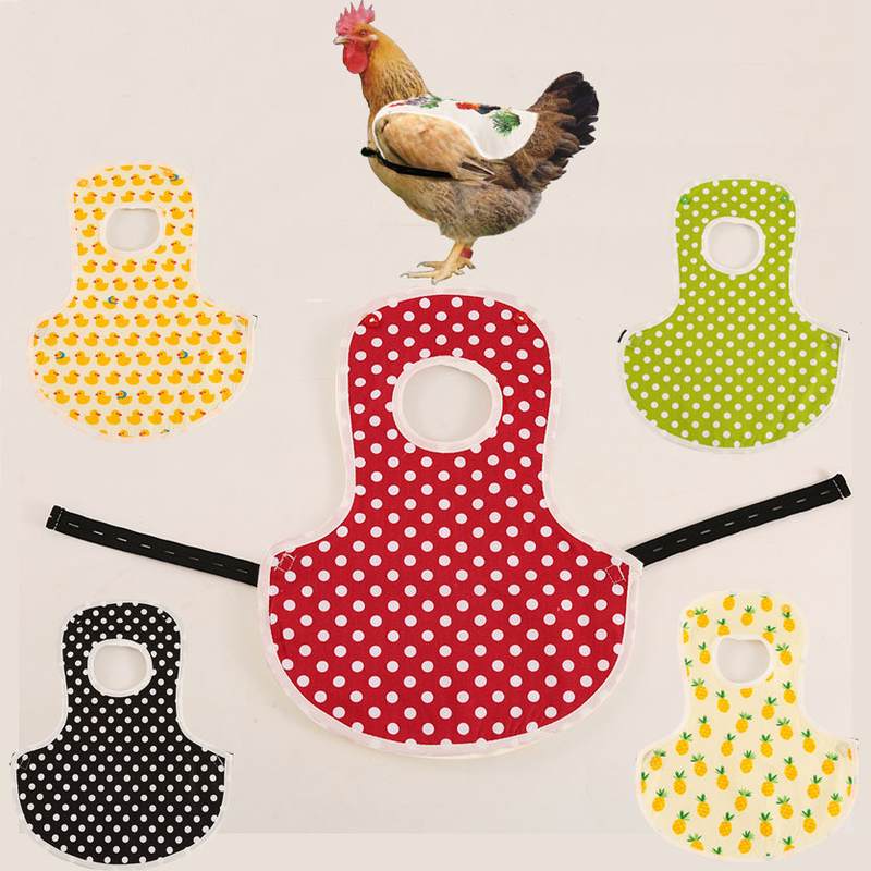 新品 母鸡鸡鞍围裙羽毛保护固定器背部保护器鸡鞍围裙双层