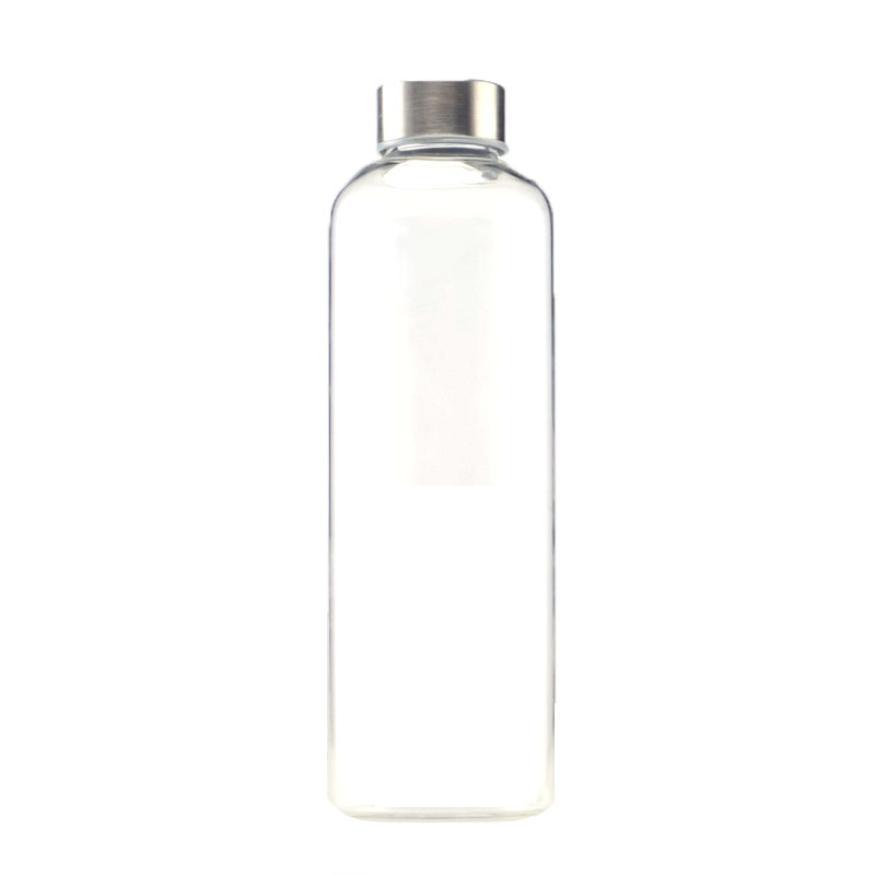 大容量玻璃杯丰臣家耐热高硼硅定制LOGO印字透明好用喝水瓶800ml