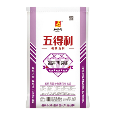 五得利小麦粉强筋雪花