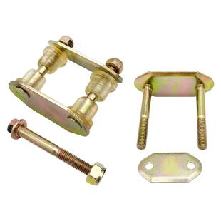 电动三轮车软连接配件弓子板吊耳后桥缓冲总成钢板固定尼龙胶套