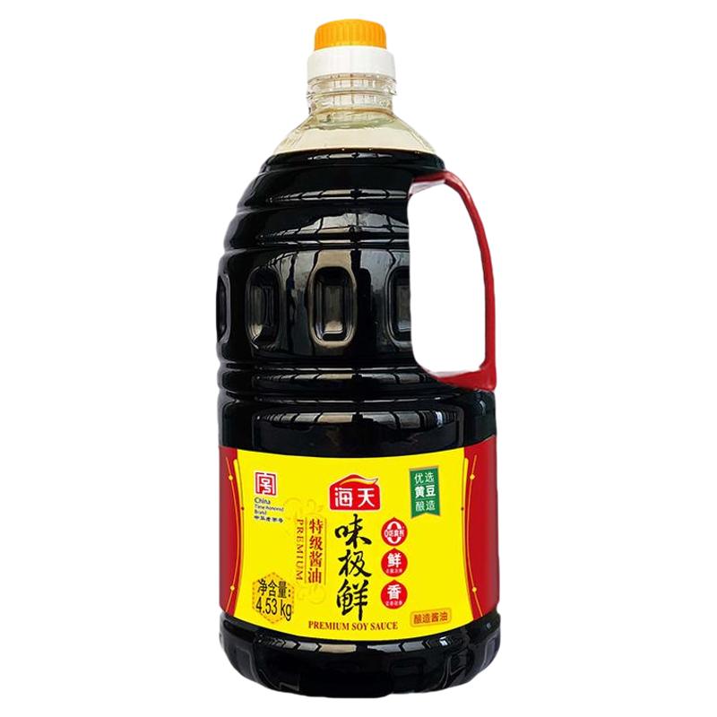 味极鲜酱油大桶装特级酿造酱油