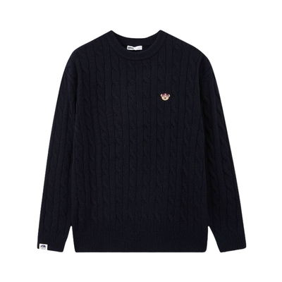 SPAO秋季新品小熊刺绣毛衣