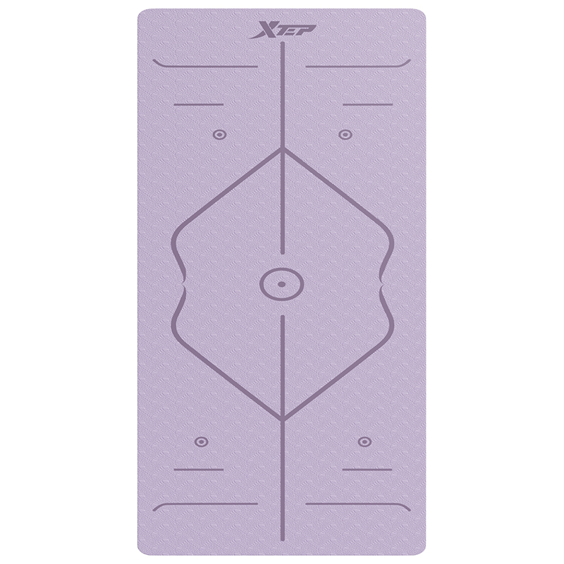 特步瑜伽垫健身垫家用女生2025新款专业防滑减震隔音加厚加宽地垫