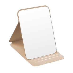 镜子桌面立式可折叠台式家用学生宿舍化妆镜主卧高级感大号梳妆台