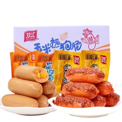 双汇玉米热狗肠香辣肠32g整箱