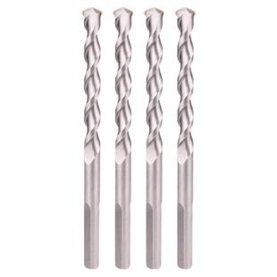 加长冲击钻头穿墙布线手电钻混凝土水泥红砖墙打孔三角柄手枪钻头