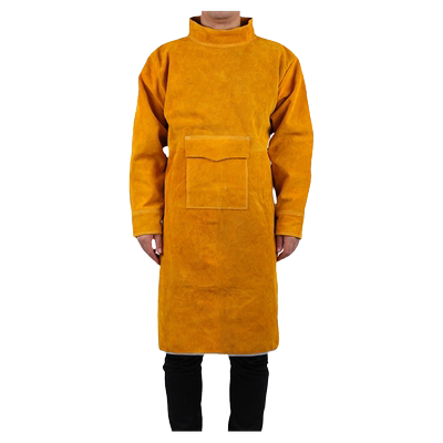 阻燃耐高温耐磨氩弧焊整皮防护服