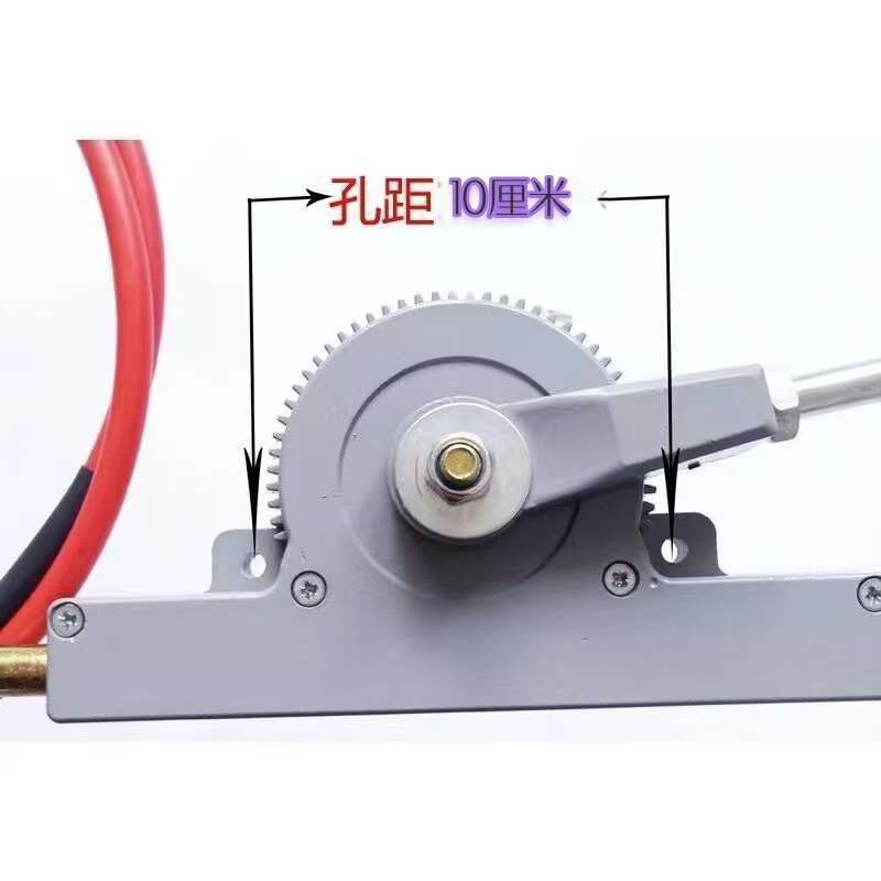 自锁控制器软轴拉索定位控制器取力器高低速拉线工程车船用操纵杆