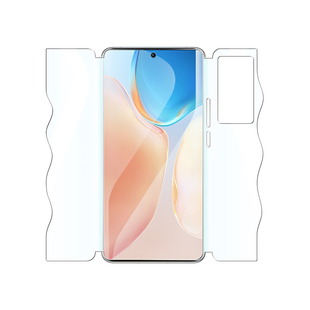 闪擎适用vivox70pro手机贴膜x70钢化水凝膜vivox70t全包一体膜x70pro+/尊享版前后膜5G版全屏覆盖X70曲面软膜