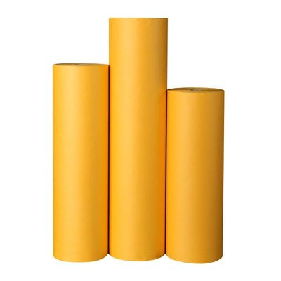 加厚宣纸长卷百米宣纸半生半熟洒金毛笔字书法专用纸黄色国画作品纸半生熟中大楷练字练习纸