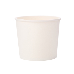 宏鑫发一次性纸碗盖子透明塑料 碗盖 PP盖 450个 600个 配套碗盖