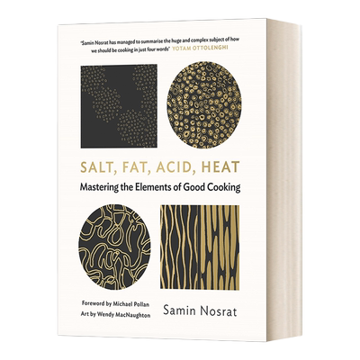 英文原版 Salt Fat Acid Heat 盐 脂肪 酸 热 全彩插图 纽约时报畅销书 英文版 进口英语原版书籍 英语小说