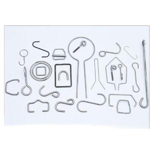 不锈钢棒折弯加工实心铁丝折弯定制电镀挂具S挂钩折弯加工喷漆S钩