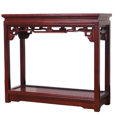 整装中式鱼缸架子实木榫卯复古