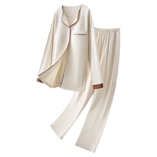 a类纯棉睡衣全棉女款妈妈带胸垫贴身大码睡觉穿家居服2026新款春