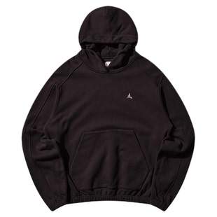 【都市户外】ROA 意大利  小LOGO标重磅宽松纯棉休闲连帽卫衣