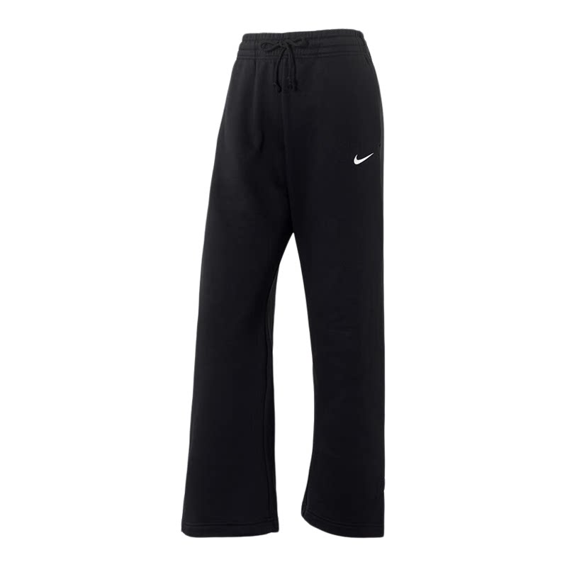 NIKE耐克女裤2025冬针织加绒高腰宽松阔腿运动休闲长裤IH1012-010