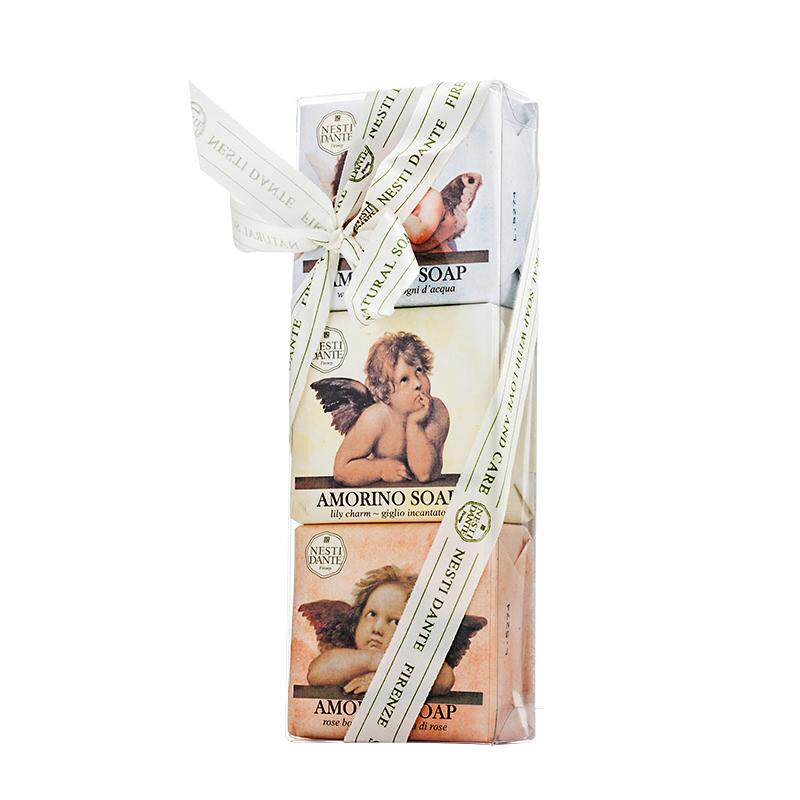 意大利进口内斯蒂丹特沐浴皂 天使之恋系列精油手工香皂150g*3块