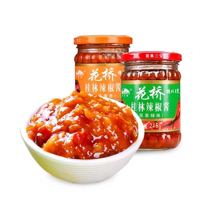 花桥牌215g广西桂林辣椒酱佐餐