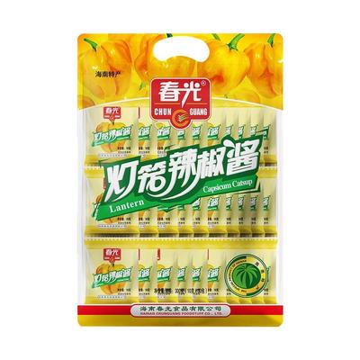 春光黄灯笼辣椒酱300g【30小包】