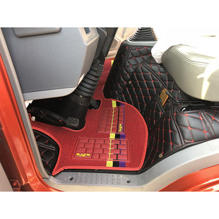 庆铃五十铃100P600P700P领咖KV100 KV600 M100M600货车全包围脚垫