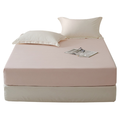 100支全棉磨毛床笠床单被套枕套