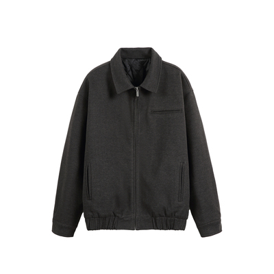 翻领复古夹克棉服冬季男款宽松加厚保暖棉袄厚外套高级感2025新款