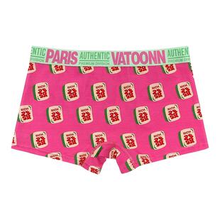 女生平角内裤粉色卡通收腹高弹宽腰带大码透气易洗抑菌裆防摩擦潮