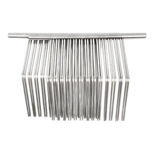 切肉机刀梳箅子不锈钢梳子切片刀组配件电动商用绞肉机配件可定制