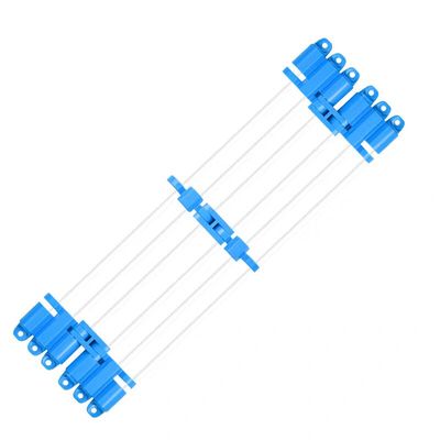 加粗加厚透明折叠串钩浮漂收纳桶