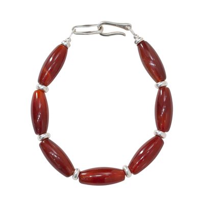 好事发生/红玛瑙纯银手链 本命年国风新中式婚庆礼服配饰女生日