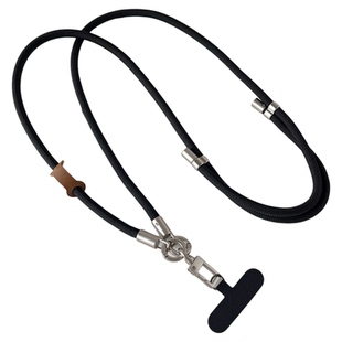 双头可调节防盗手机挂绳高档金属卡扣结实绳子斜挎可背挂脖式万能长款加粗吊绳高级纯色男背带女相机包挂件壳