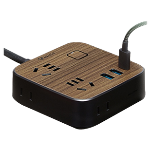 公牛木纹插座5/10/15/20/25/30米插排插线板拖线板超长线插座家用