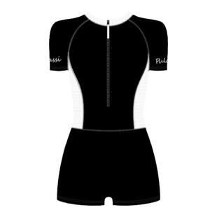 pulassi泳衣女款竞速游泳馆专用泳装2025新款连体平角裤游泳衣女