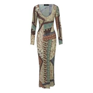 RealisationPar 连衣裙复古中古风真丝长裙 The Colette