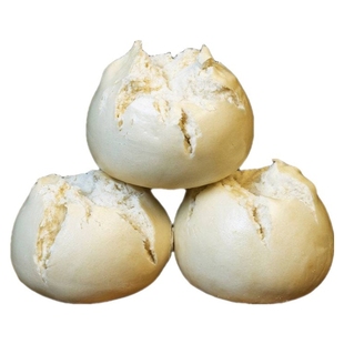 手工开花馒头老面蒸馍碱面馒头早餐面食老式碱香发面馍馍现做包邮