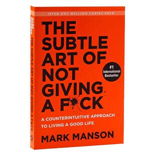 The Subtle Art of Not Giving a F*ck 重塑幸福 英文原版 如何活成你想要的模样 英文版进口书籍正版 马克曼森 Mark Manson