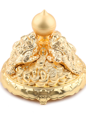 正品李居明2025蛇年三重彩摆件