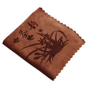 高档禅意加厚吸水功夫茶巾茶具
