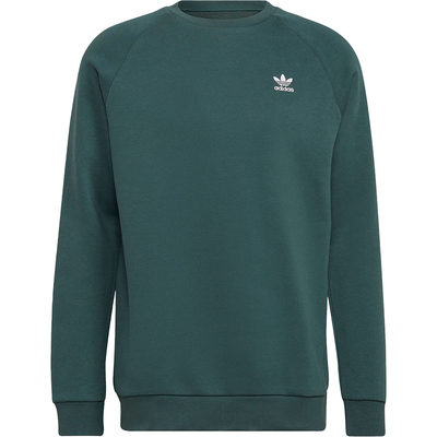 Adidas/阿迪达斯正品三叶草男士加绒保暖圆领套头卫衣HJ7993