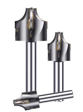 俊拓高速钢内R铣刀铝用倒边