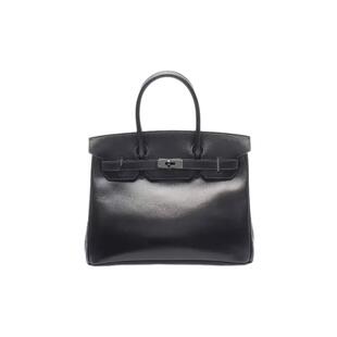 中古复古二奢Hermes爱马仕女包A级95新birkin30铂金包牛皮手提包