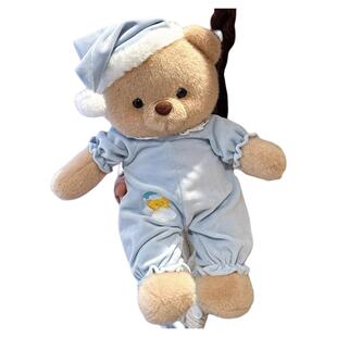 睡衣小熊战士玩偶公仔抱着睡觉的布娃娃女孩可爱送男朋友生日礼物