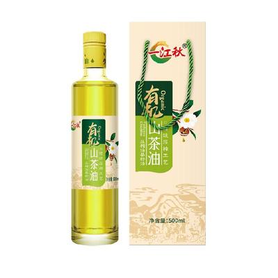 一江秋有机山茶油食用油500ml